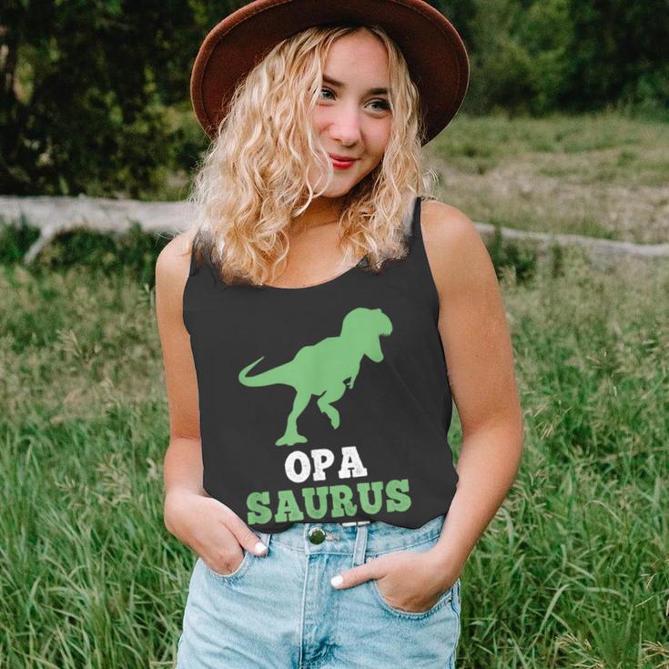 Opa-Saurus Rex Dinosaur Opasaurus Tank Top