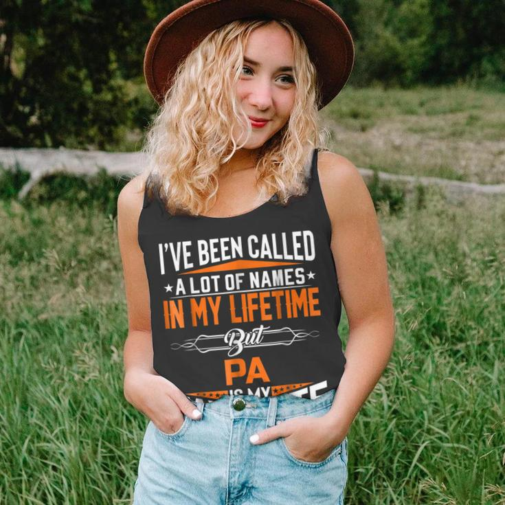 Pa Is My Favorite Name In My Lifetime Shirt Father Day Unisex Tank Top