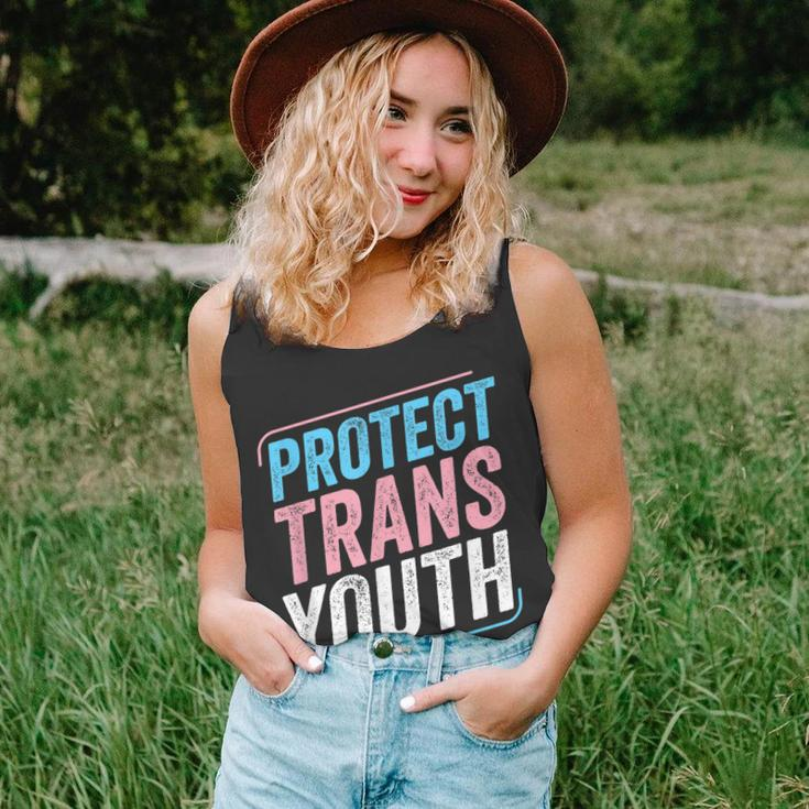 Protect Trans Youth Trans Pride Transgender Lgbt Unisex Tank Top