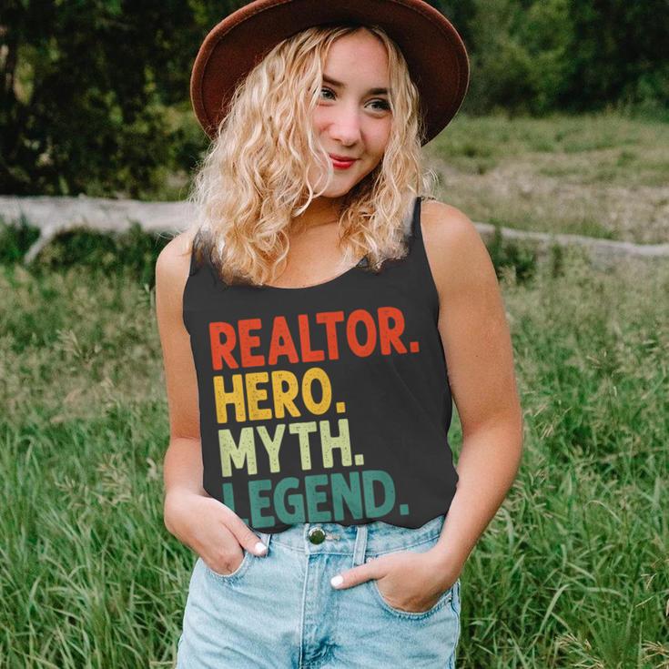 Realtor Hero Myth Legend Vintage-Immobilienmakler Tank Top