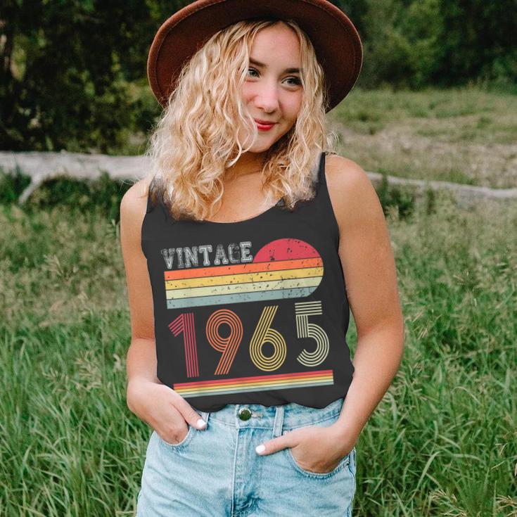 Retro Vintage 1965 Geburtstag Unisex TankTop für Männer und Frauen