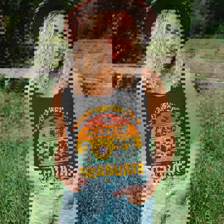 Sonnenblume Senior Proud Neffe Klasse 2023 Graduate Vintage Tank Top