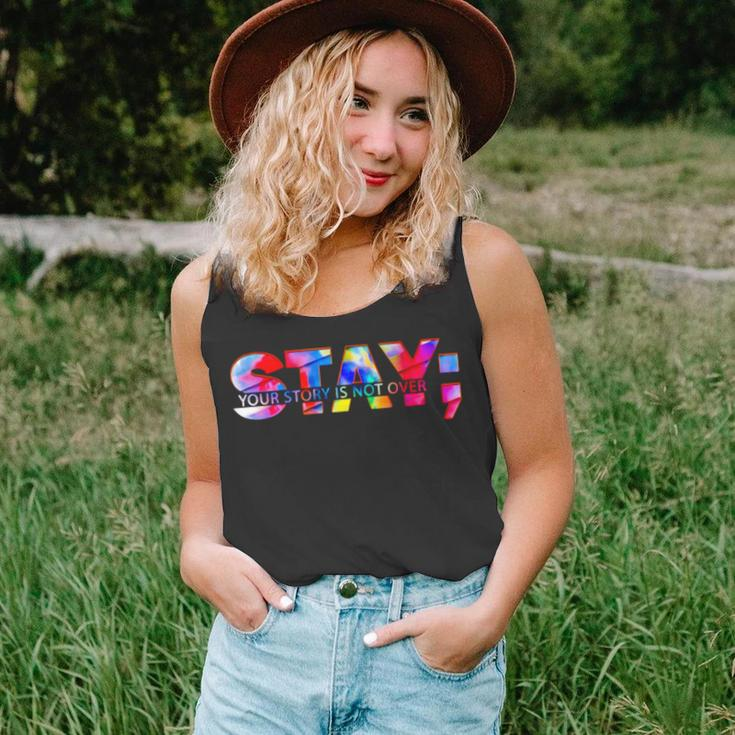 Stay Your Story Is Not Over Suicide Prevention Awareness Unisex Tank Top