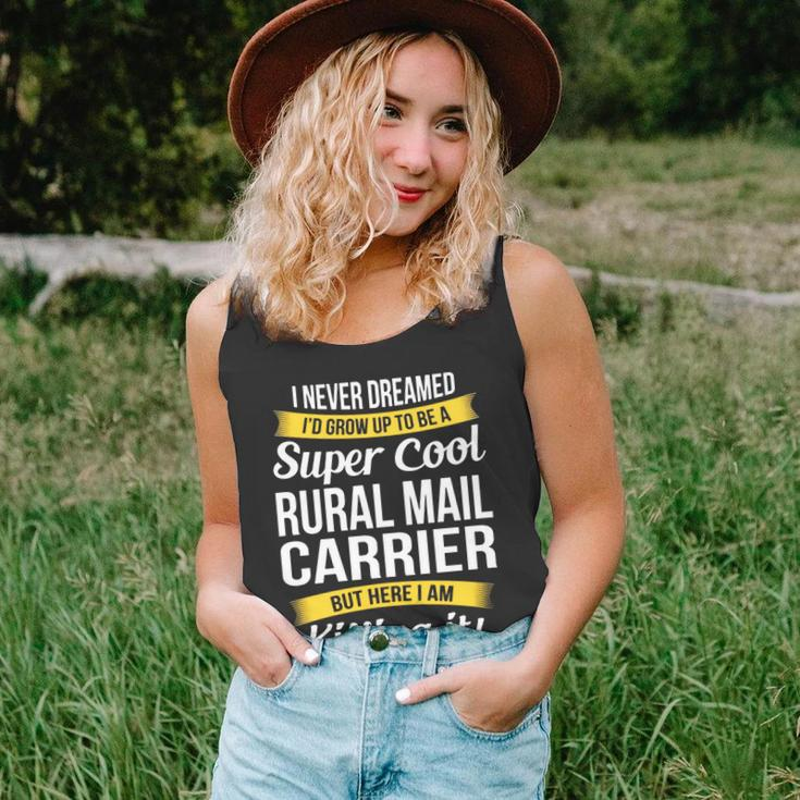 Super Cool Rural Mail Carrier T-Shirt Funny Gift Men Women Tank Top Graphic Print Unisex