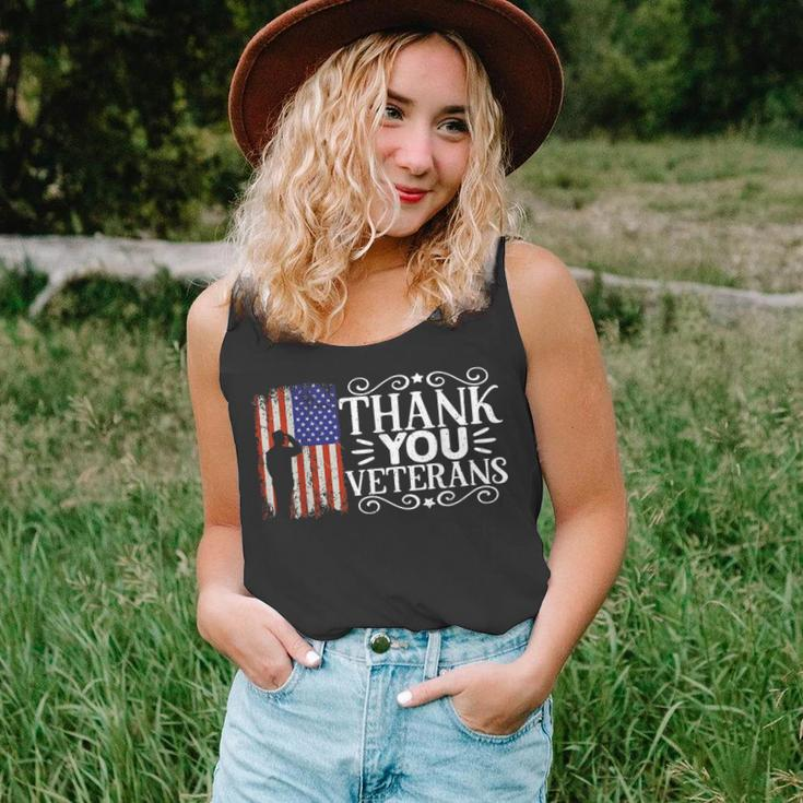 Thank You Veterans Will Make An Amazing Veterans Day V2 Unisex Tank Top