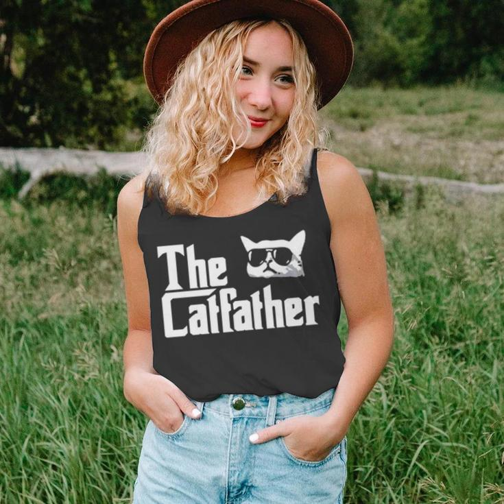 The Catfather Cat Dad Unisex Tank Top