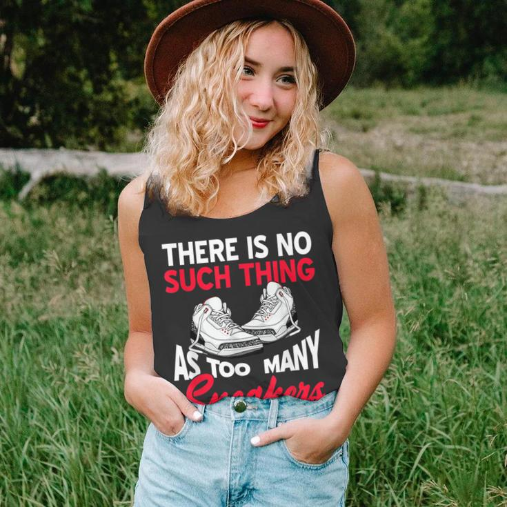 There Is No Such Thing As Too Many Sneakers Funny Present Unisex Tank Top
