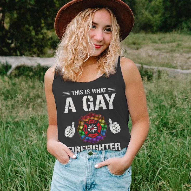 This Is What A Gay Firefighter Looks Like Unisex Tank Top