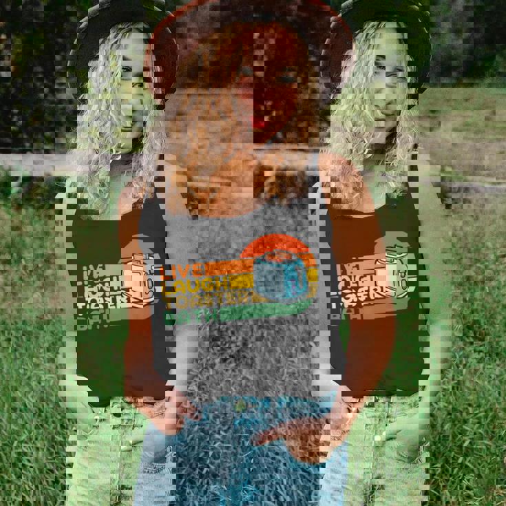 Trendy & Saying Live Laugh Toaster Bath Inspirational Tank Top Trendy & Saying Live Laugh Toaster Bath Inspirational Tank Top