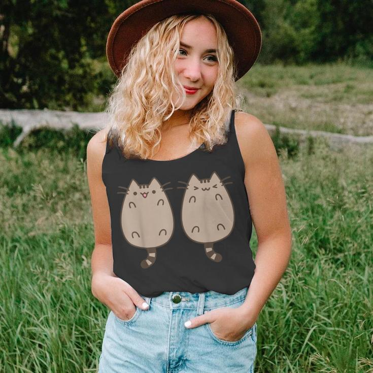 Valentines Day Couples Cat Kitty Kitten Cat Lover Funny Unisex Tank Top