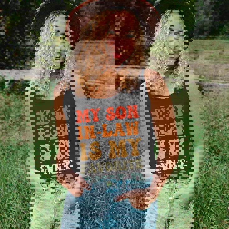 Vintage My Son In Law Is My Favorite Child Son In Law Tank Top