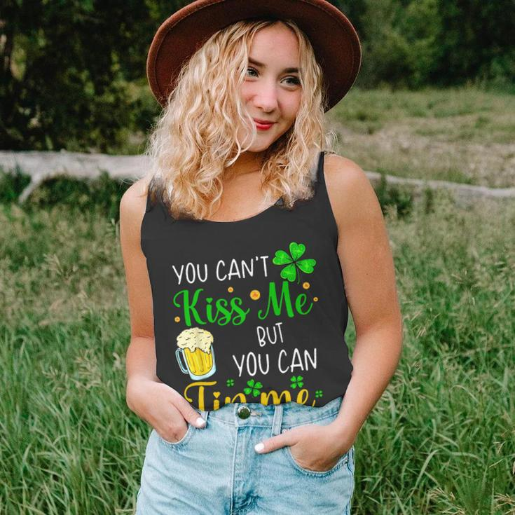 You Cant Kiss Me But You Can Tip Me St Patricks Day Unisex Tank Top