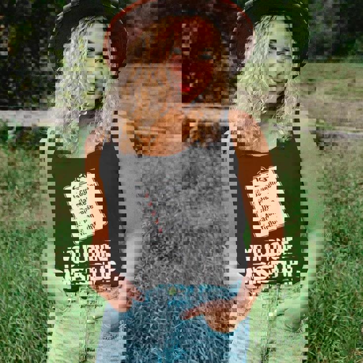 You Done Messed Up Aaron V2 Unisex Tank Top