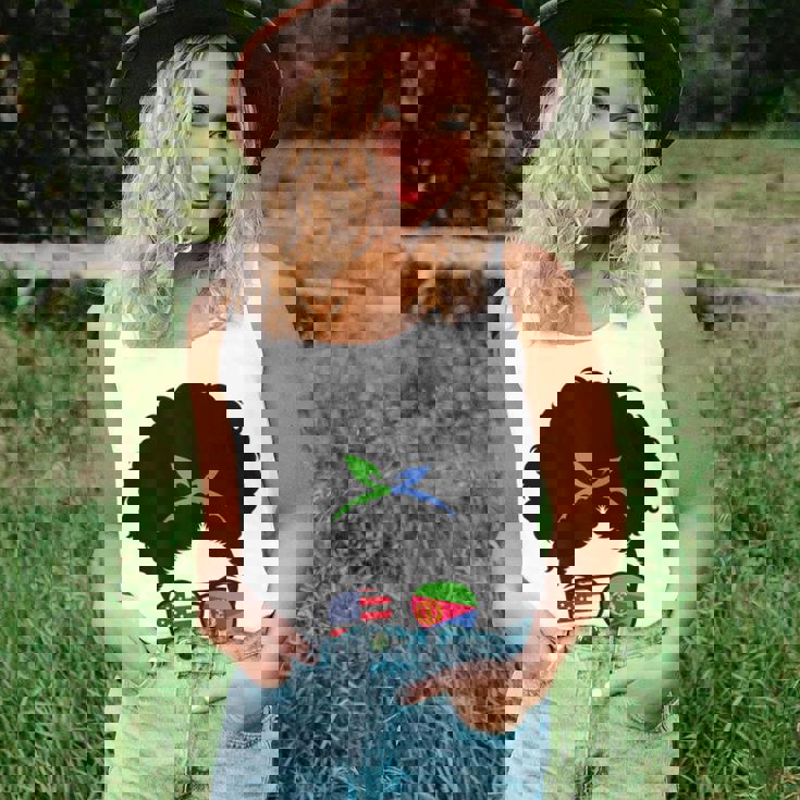 Eritrea Roots Eritrean Girl Afro Bun Eritrea Heritage Unisex Tank Top Eritrea Roots Eritrean Girl Afro Bun Eritrea Heritage Unisex Tank Top