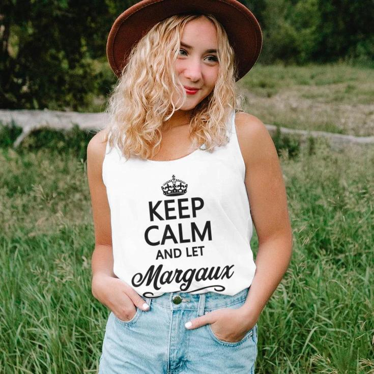 Keep Calm And Let Margaux Handle It | Funny Name Gift - Unisex Tank Top