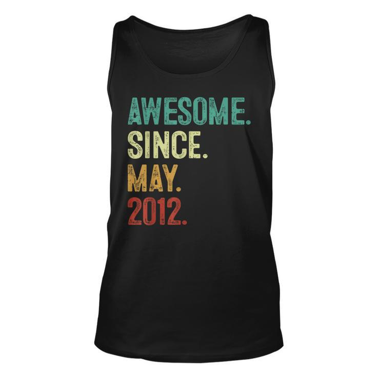 11 Years Old Awesome Since May 2012 11Th Birthday  Unisex Tank Top