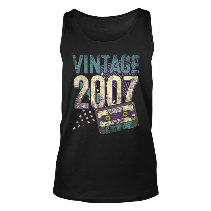 16 Year Old Vintage 2007 Limited Edition 16Th Birthday V2 Tank Top