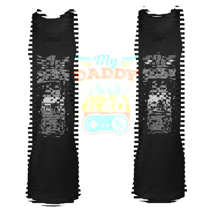 1982 Forty 40Th My Daddy 40 Years Old 1982 Birthday Bday Unisex Tank Top