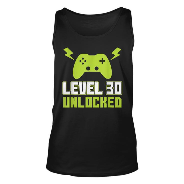 1989 30 Geburtstag Geschenk Level 30 Complete Gamer Tank Top