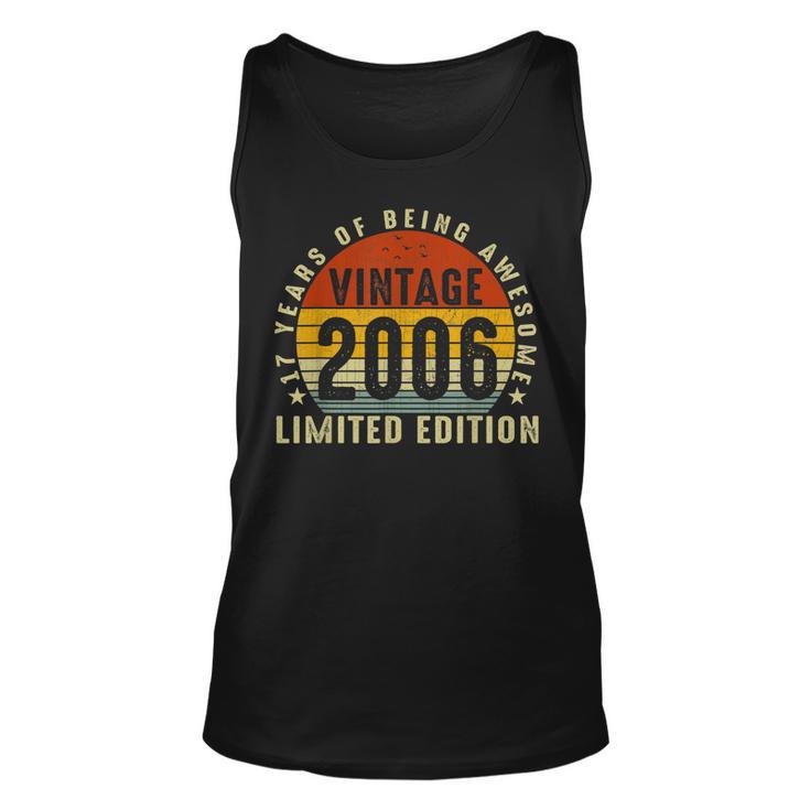 2006 Limitierte Edition 17 Jahre Genial Unisex TankTop zum 17. Geburtstag