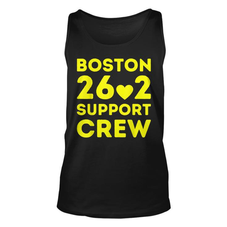 2023 Marathon Boston Support Crew Marathon 00 Support Staff Tank Top