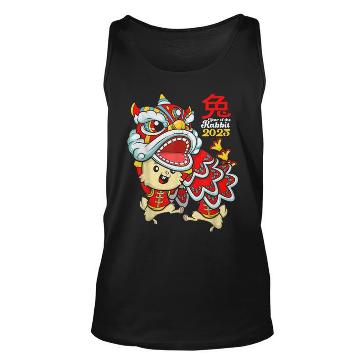 2023 Year Of The Rabbit Chinese New Year Zodiac Lunar Bunny  Unisex Tank Top