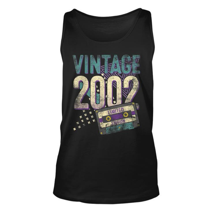 21 Year Old Vintage 2002 Limited Edition 21St Birthday V2 Tank Top