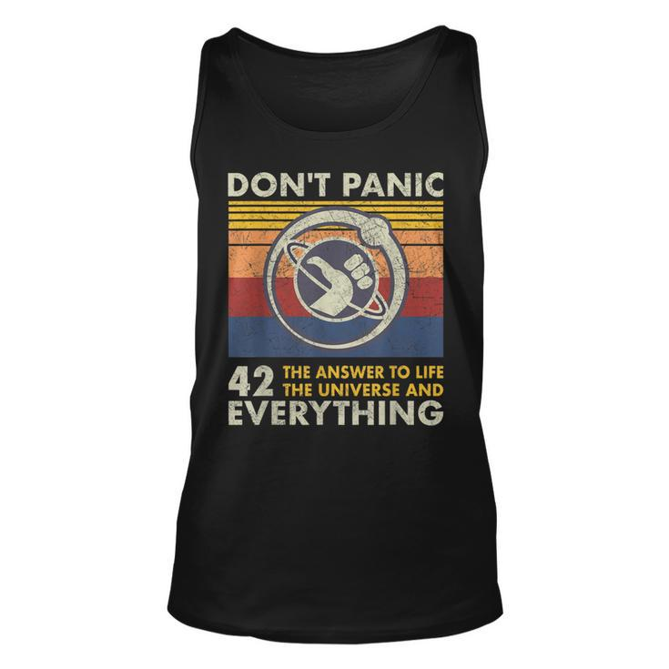 42 Answer To All Questions - Life Universe Everything Unisex Tank Top
