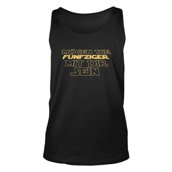 50 Geburtstag Männer Frauen Science Fiction Fans Tank Top