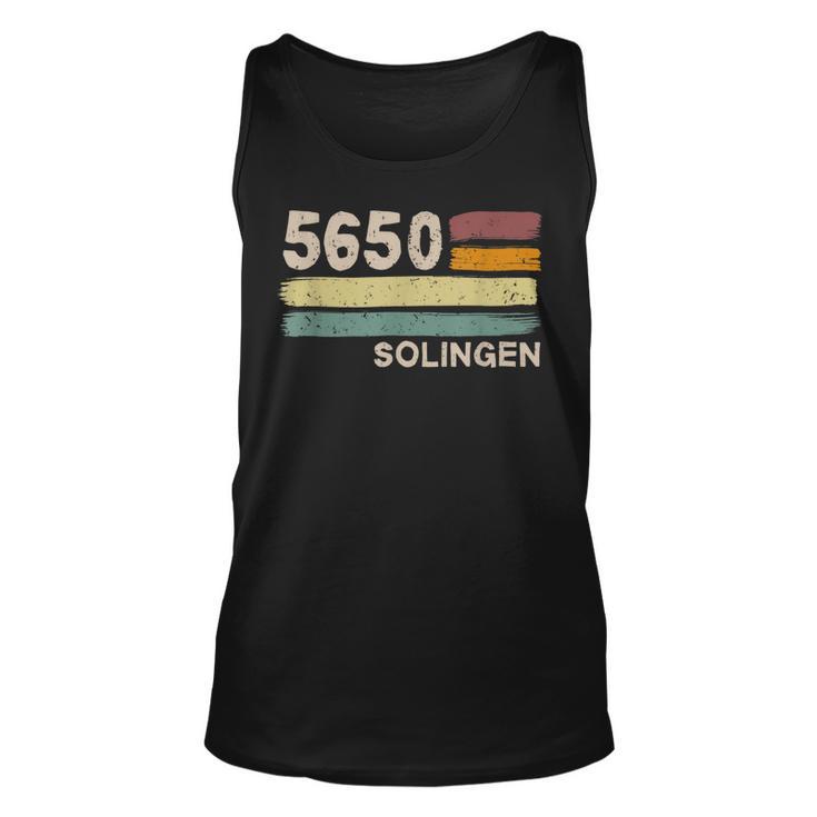 5650 Solingen Retro Postleitzahlen Alte Plz Vintage Tank Top