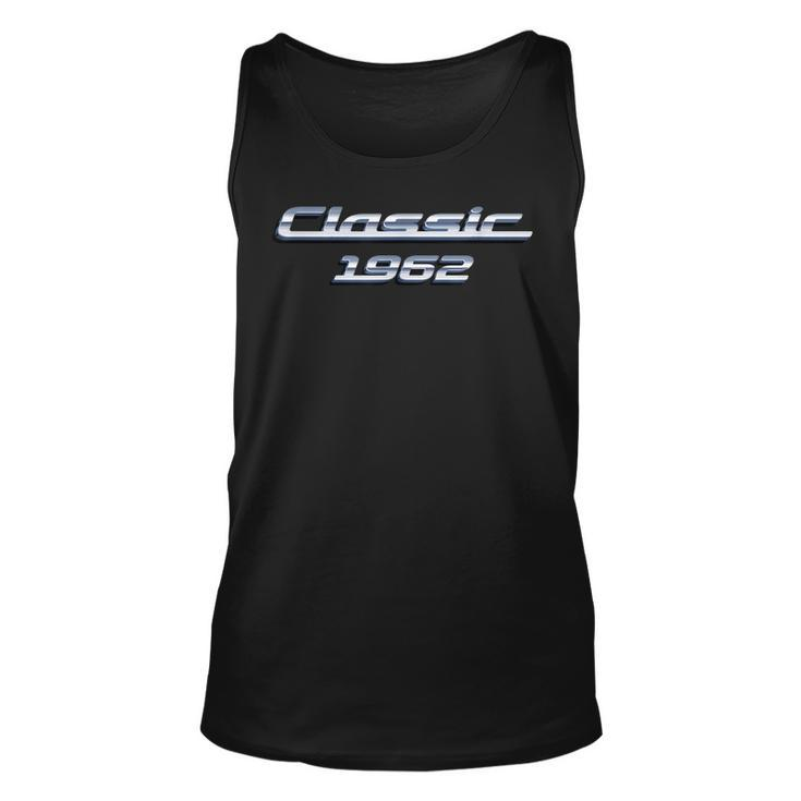61 Year Old Vintage Classic Car 1962 61St Birthday  Unisex Tank Top