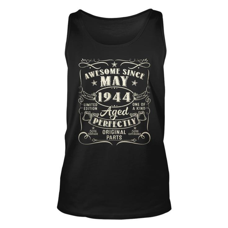 79Th Birthday Awesome Since May 1944 79 Years Old Gift Men  Unisex Tank Top