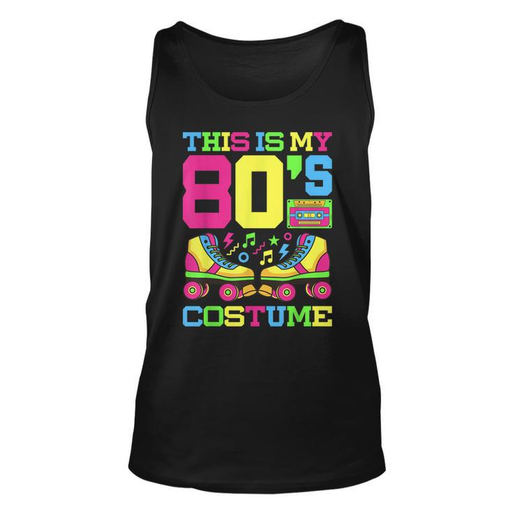 80S Costume 1980S Theme Party Eighties Styles Fashion Outfit Tank Top