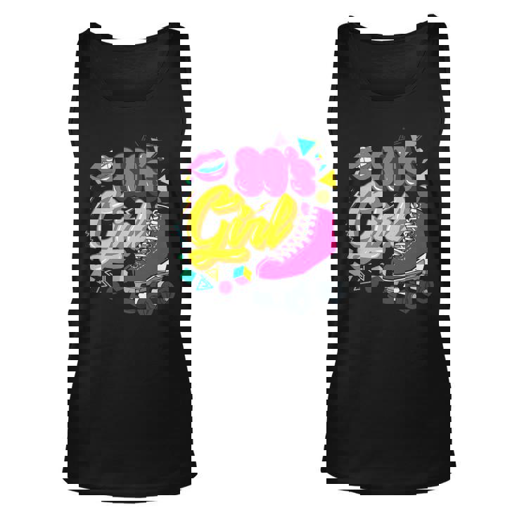 80S Party Theme Party Outfit Costume Vintage Retro 80S Girl Men Women Tank Top Graphic Print Unisex