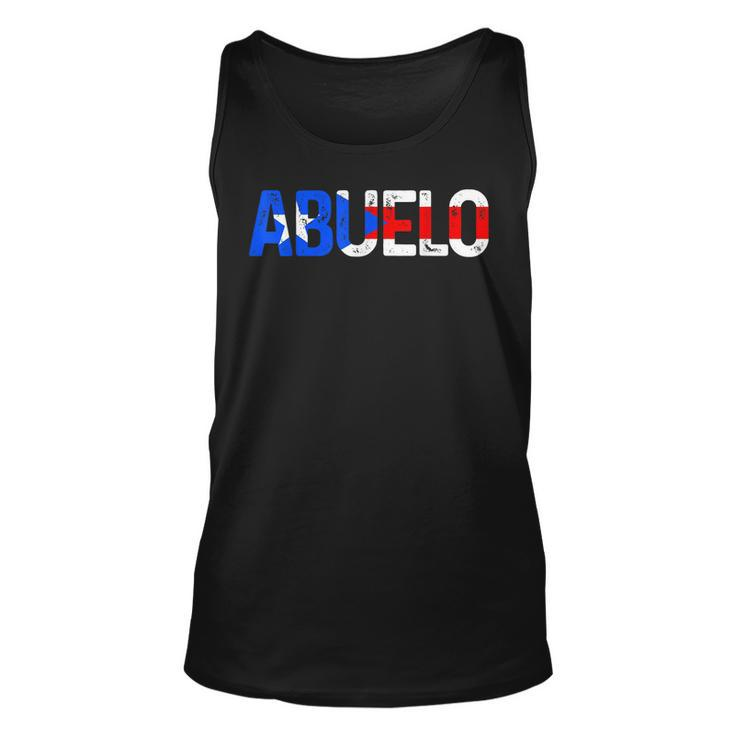 Mens Abuelo Puerto Rico Flag Puerto Rican Pride Fathers Day Tank Top