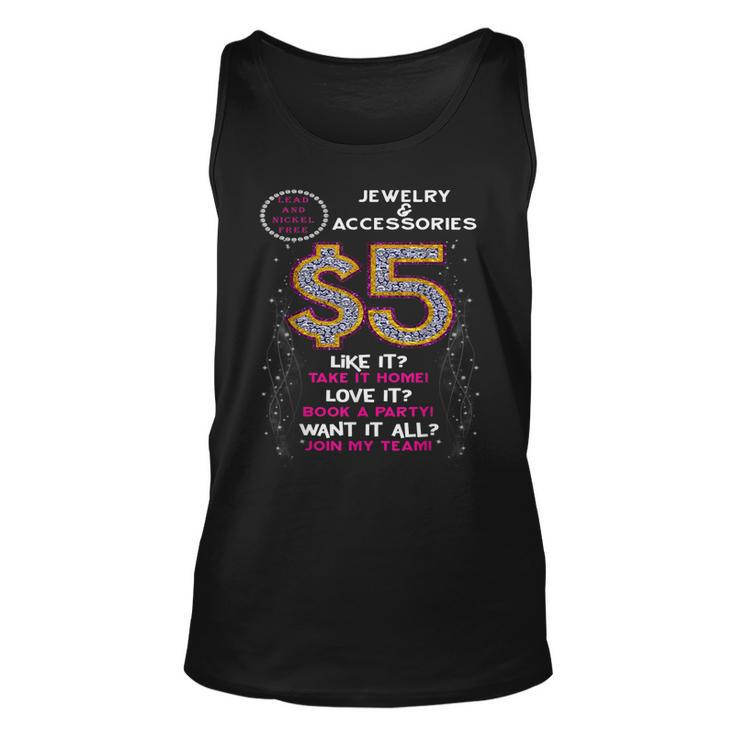 Accessories Supplies Jewelry Online Consultant Bling Unisex Tank Top
