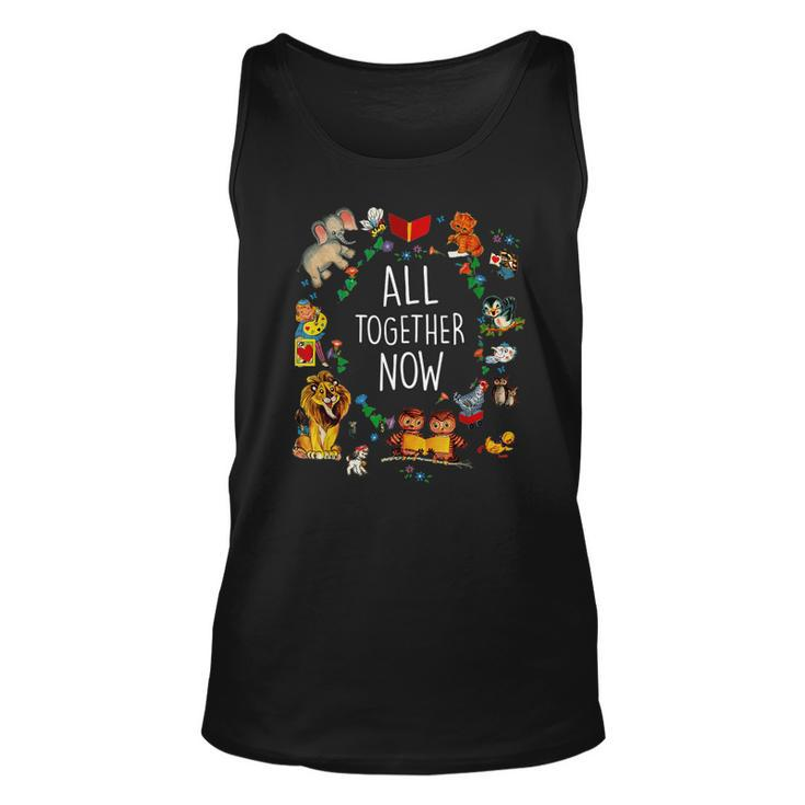 All Together Now Summer Reading Program 2023  Animal  Unisex Tank Top