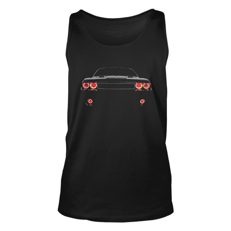 American Muscle Racing Car Horsepower Supercharged Men Women Tank Top Graphic Print Unisex