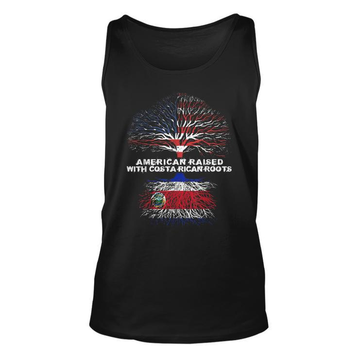 American Raised With Costa Rican Roots Costa Rica Unisex Tank Top