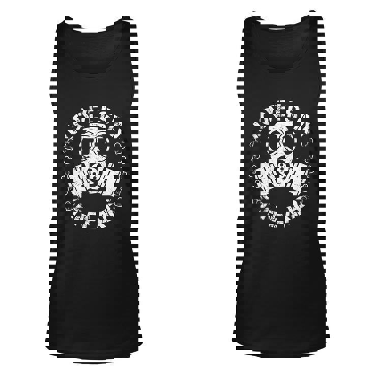Anti-Valentine Love Is In The Air Unisex Tank Top