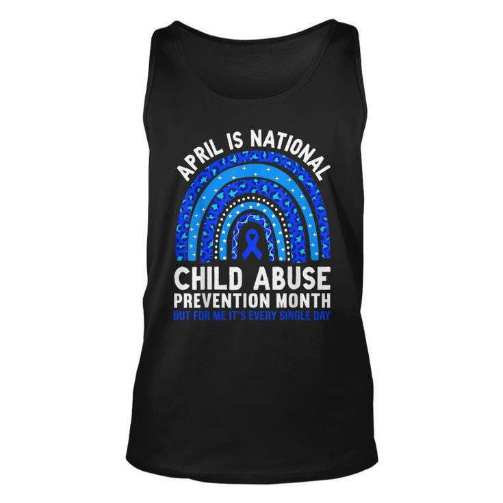 April Is National Child Abuse Prevention Awareness Month  Unisex Tank Top