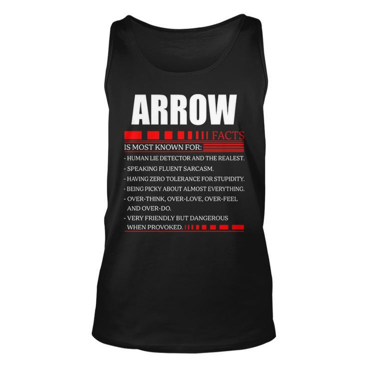 Arrow Fact Fact  Arrow   For Arrow Fact Unisex Tank Top