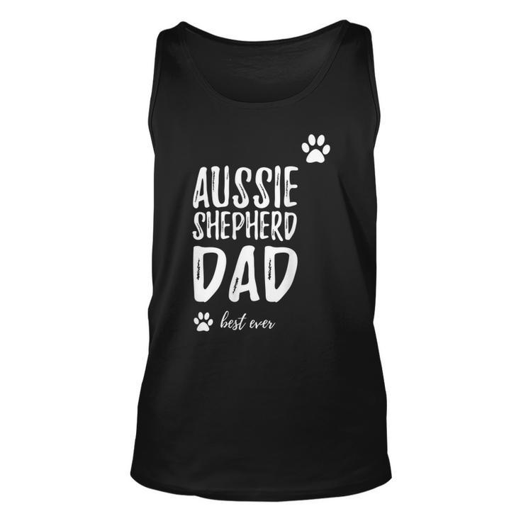 Aussie Shepherd Dog Dad Best Ever Idea Tank Top