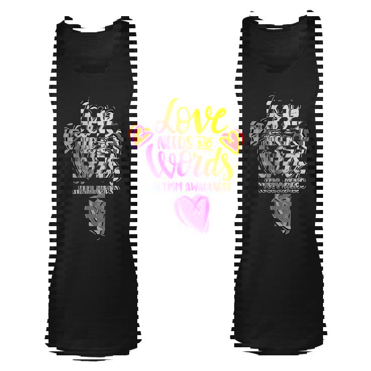 Autism Awareness Month Day Autism  Unisex Tank Top