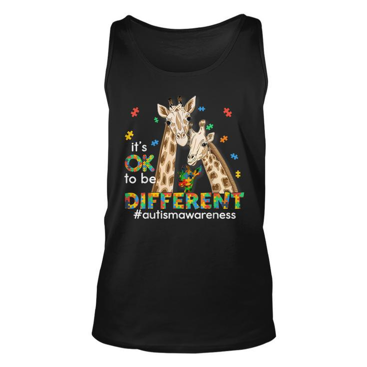 Autism Awareness  Women Kids Its Ok To Be Different  Unisex Tank Top