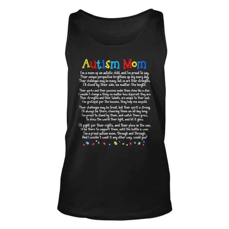 Autism  Be Kind Autism Awareness  For Autism Mom  Unisex Tank Top