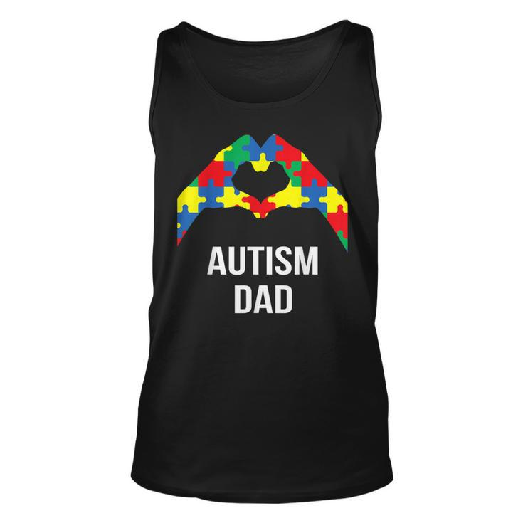 Autism Dad Its Ok To Be Different Autism Awareness Month  Unisex Tank Top