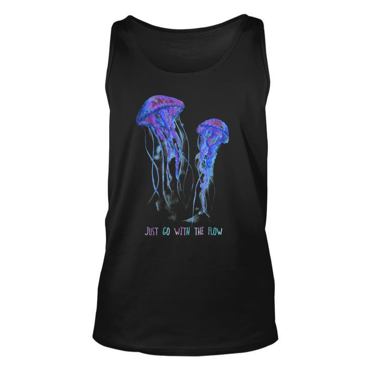 Awesome Cute Underwater Fish Sea Just Go With Flow Jellyfish Men's