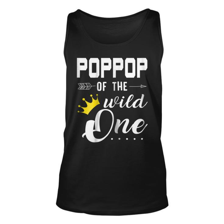 Awesome Pop Pop Of The Wild One Thing 1St Birthday Unisex Tank Top