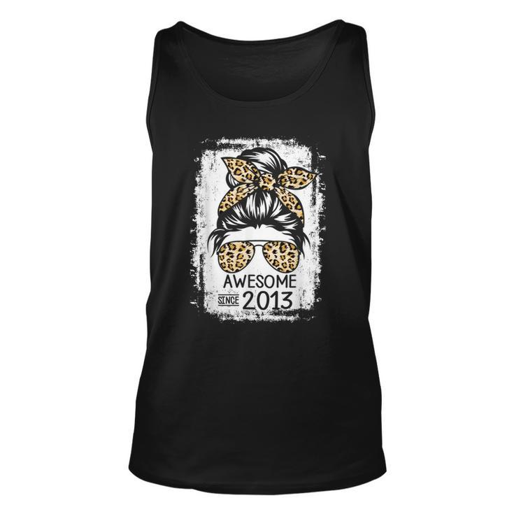 Awesome Since 2013 Vintage 2013 9Th Birthday 9 Years Old  Unisex Tank Top